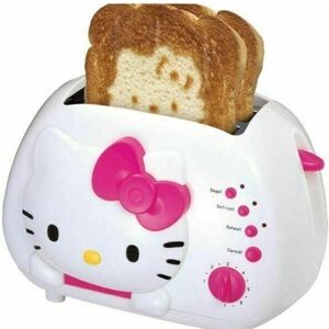Hello Kitty Pink and White Toaster Sanrio pink white HK